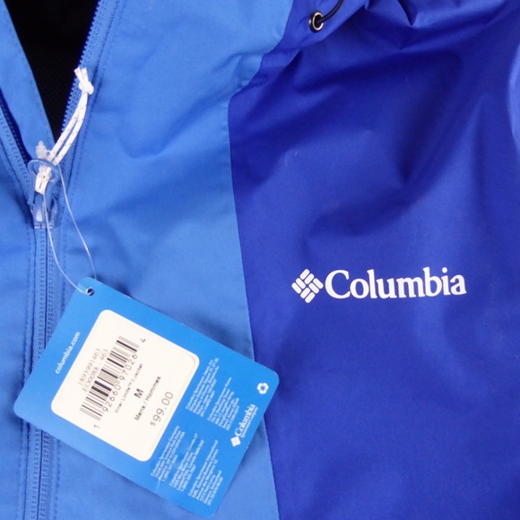 Columbia Inner Limits 2 II Packable Windbreaker Omnitech Rain Jacket NWT - Picture 13 of 15